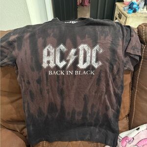 AC/DC Classic Black T-Shirt size medium